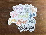 Psalm 139 Bible verse quote | Christian stickers about faith, God, Jesus, scripture