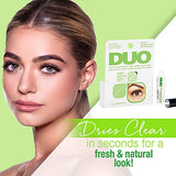 DUO Brush-On Lash Adhesive with Vitamins A, C & E, Clear, 0.18 oz