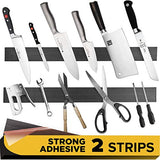 Adhesive Magnetic Strip for Knives Kitchen with Multipurpose Use as Knife Holder