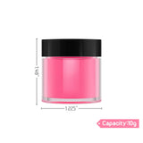 Acrylic Powder, QIKI 24 Colors Nail Acrylic Powder Sets Art Tips UV Gel Powder Design Decoration 3D Manicure