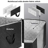 Lifewit Large Capacity Clothes Storage Bag Organizer with Reinforced Handle Thick Fabric