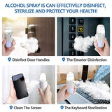 Small Spray Bottles for Alcohol, Plastic Electric Fine Mist Sprayer