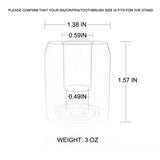 Dedge Alloy Safety Razor Holder Stand for Safety Razor (Razor not included)