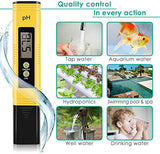 Digital PH Meter, PH Meter 0.01 PH High Accuracy Water Quality Tester with 0-14