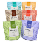 Life Is Calm Epsom Salt Spa 6-Pack | Dissolvable Therapy Formulas for Bath