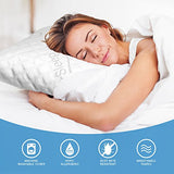 Dream Rite Shredded Hypoallergenic Memory Foam Pillow WonderSleep Series Luxury