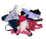 Women Variety of Underwear Pack T-Back Thong G-String Panties,XS,10pcs