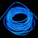 M.best Neon Light El Wire for Automotive Car Interior Decoration with 6mm Sewing Edge