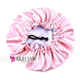 ELIHAIR Kids Satin Bonnet Sleeping Cap for Natural Hair Teens Toddler Child