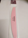 Premium Zebra 180/180 (Blk Ctr) Washable Nail File 12 Pack