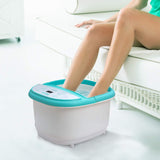 Foot Spa Bath Massager with Heat - Feet Soaking Tub Features 6 Shiatsu Massage Rollers, Rotting Callus Remover, Adjustable Time & Temperature - Stress Relief for Fatigue and Tired Feet