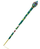 Chinese Traditional Elegant Lotus Flower Hairpins Hair Pin Stick Fashion Long Hair Accessory Decorative for Women Girls,Peacock Blue