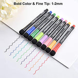 Magnetic Dry Erase Markers, Browill Fine Tip Low Odor Whiteboard Markers