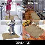 Indoor Doormat Front Door Mat Non Slip Rubber Backing Super Absorbent Mud