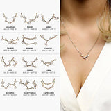 Gift for Her Zodiac Jewelry Celestial Jewelry Constellation Star Necklace