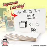Dry Erase Lapboards | 9 x 12 inch Large Whiteboard | White Board Set