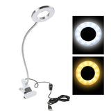 Beauty lamp, USB Tattoo Beauty lamp with warm light and eyebrow clip tattoo manicure extension eyelashes and reading