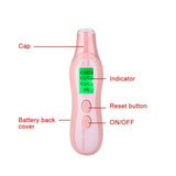 LCD Digital Skin Analyzer, Skin Analyzer Moisture Water Oil Monitor for Skin Care, High Sensitive Facial Skin Tester USB Digital Measuring Device for Home Traveling Beauty Salon SPA Girls Women(pink)