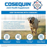 Nutramax Laboratories Cosequin Plus MSM Chewable Tablets, 60 Count