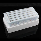 50PCS 14RS Round Shader Tattoo Needles Disposable Sterilized Surgical Steel Individually Wrapped