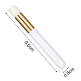 30 Pieces Lash Brush Lash Shampoo Brush Eyelash Extension Cleaning Brush Nose Brushes Cleaner Lash Cleansing Brush Cleanser Washing Peel Off Blackhead with 4 Eyelash Brushes (White)