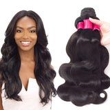 (16 " 18" 20") 3 Bundles Brazilian Body Wave Human Hair Weave 100% Unprocessed Brazilian Virgin Human Hair Bundles Hair Extensions Natural Color Total 10.58 (OZ)
