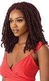 Outre X-Pression Twisted Up Synthetic 4x4 Lace Front Braid Wig WAVY BOMB TWIST 18" (1)
