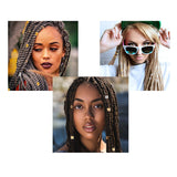 Kyerivs Hair Braid Accessories with Hair Aluminum Dreadlocks Beads Cuffs and Jewelry Rings Decorations Pendants, Hair Clips, Wood Beads, Pony Beads, Metallic Cord For Girls Boys Hair Decoration