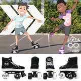 Crazy Skates Rolla Roller Skates for Boys and Girls - Great Beginner Kids Quad Skates