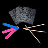 240 Pcs Stiletto Fake Nails Gradient Long Acrylic Full Cover Ballerina False Nail Tips for Nail Salons and DIY Nail Art, 12 Sizes