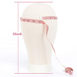 BaiHong 21 inch Training Mannequin Head with Table Clamp Stand Professional Poly Canvas Block Head Making Hair Weave and Styling Mannequin Head with Mount Hole (21 inch)