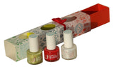 Mini Snails Non-Toxic Water-Based Nail Polish Gift 3 Pack 7 ml each (Christmas)
