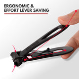 Toenail Clippers For Thick Nails for Senior, 0.6 IN Extra Large Professional Nail Clippers, Stainless Steel Heavy Duty Toe Nail Cutter, Wide Jaw Opening Fingernail, Manicure Trimmer Toe nail Clippers