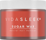 Hair Removal Sugar Waxing Kit Men + Women, All Natural (10 oz)