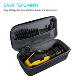 TUDIA EVA Empty Carrying Hard Storage Organiser Case for Electric Shaver and Shaving Accessories [CASE ONLY]