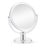 Fabuday Magnifying Makeup Mirror Double Sided, 1X 10X Magnification Mirror, Table Top Vanity Mirror, Transparent