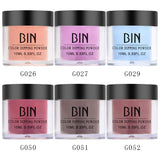 Dip Powder Nail Starter Kit Acrylic Dipping System 6PCS Nails Dip Powder Without Lamp Cure Natural Dry Nail Art Powder Nail Art Mirror Effect 7g / Pot