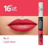 Dermacol 16H 2in1 Long Lasting Lip Colour & Gloss No. 2