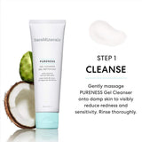 bareMinerals Pureness Gel Cleanser Coconut And Prickly Pear, 4.6 Ounce, Multi