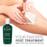 GiGi No Bump Skin Smoothing Topical Solution for after shaving, waxing or laser hair removal treatment 8 oz