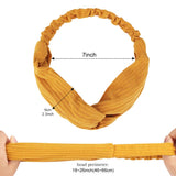 Boho Headbands for Women,Yariew 12Pcs Bandeau Headbands Elastic Headband for Women,Vintage Womens Headbands,Criss Cross Turban Head,Head Bands Women Hair,Head Bands Women Hair