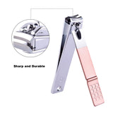 Keador Nail Clippers Sets, Manicure Set 18 in 1 Grooming Kit Stainless Steel Professional Pedicure Set, Nail Tools with Travel Case, Pedicure and Manicure Kit (Rose Red)