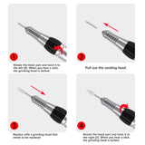 35000 rpm Portable Electric Nail Drill Machine 11.1V Rechargeable Battery Professional Nail Drill Manicure Pedicure Electric Nail File for Acrylic Gel Nails Christmas Gifts for Women Girls