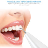 Electric Plaque Tartar Dental Calculus Remover for Teeth Ultrasonic Dental Cleaning Kit Tools