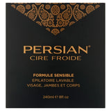 Parissa Persian Cold Wax Hair Remover Kit, Large, 8 Oz