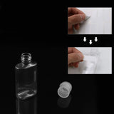 INNOLIFE 240 Pack Plastic Bottles with Flip Top Cap, 2oz 60ml Small Plastic Squeeze Bottles Refillable Travel Size Bottles for Toiletries and Lotions, Small Squeeze Bottles with Labels