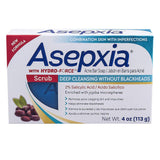 Asepxia Scrub Exfoliante Cleansing Bar Soap 4 oz (Pack of 12)