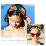 Ondder 12 Pack Knotted Headbands for Women, Turban Headbands for Women Hard Headband Headwear Cute Floral Headbands Hair Accessories for Women Ladies