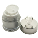 Magic Mirror Chrome Effect Metallic Powder Plus No Wipe Top Coat. App. 5g per jar / 15 ml per No Wipe Bottle (Mirror #04 / No Wipe)
