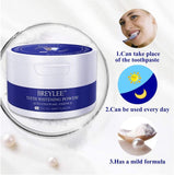 Teeth Whitening Powder,Pearl Essence Teeth Brightening Powder,BREYLEE Natural Teeth Whitener Removing Stain Caused by Coffee Wine Smoking Without Causing Damages,Keeping Oral Fresh(1.94 oz)